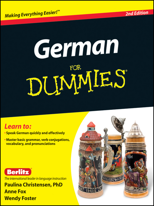 Title details for German For Dummies by Paulina Christensen - Wait list